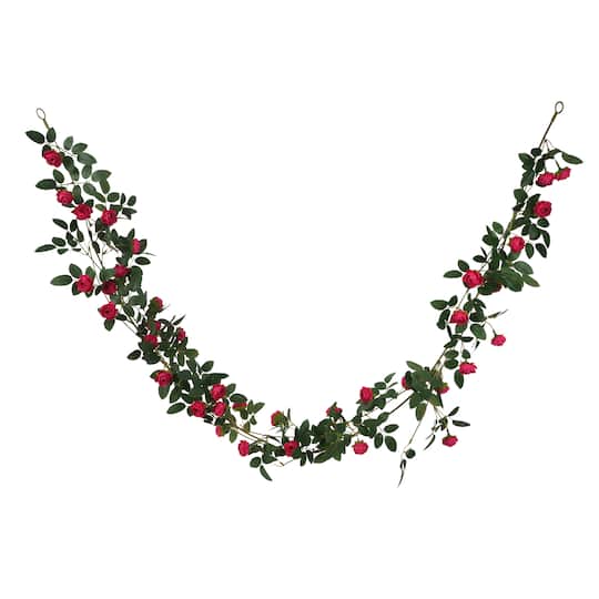 6ft. Pink Ranunculus Garland by Ashland®